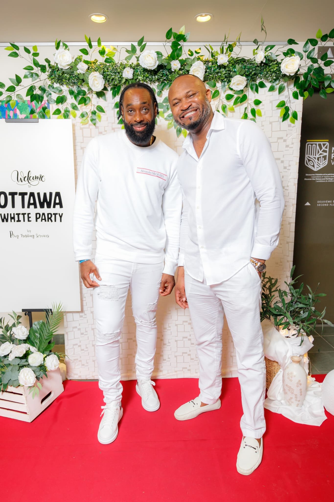 Ottawa White Party 2024 moment
