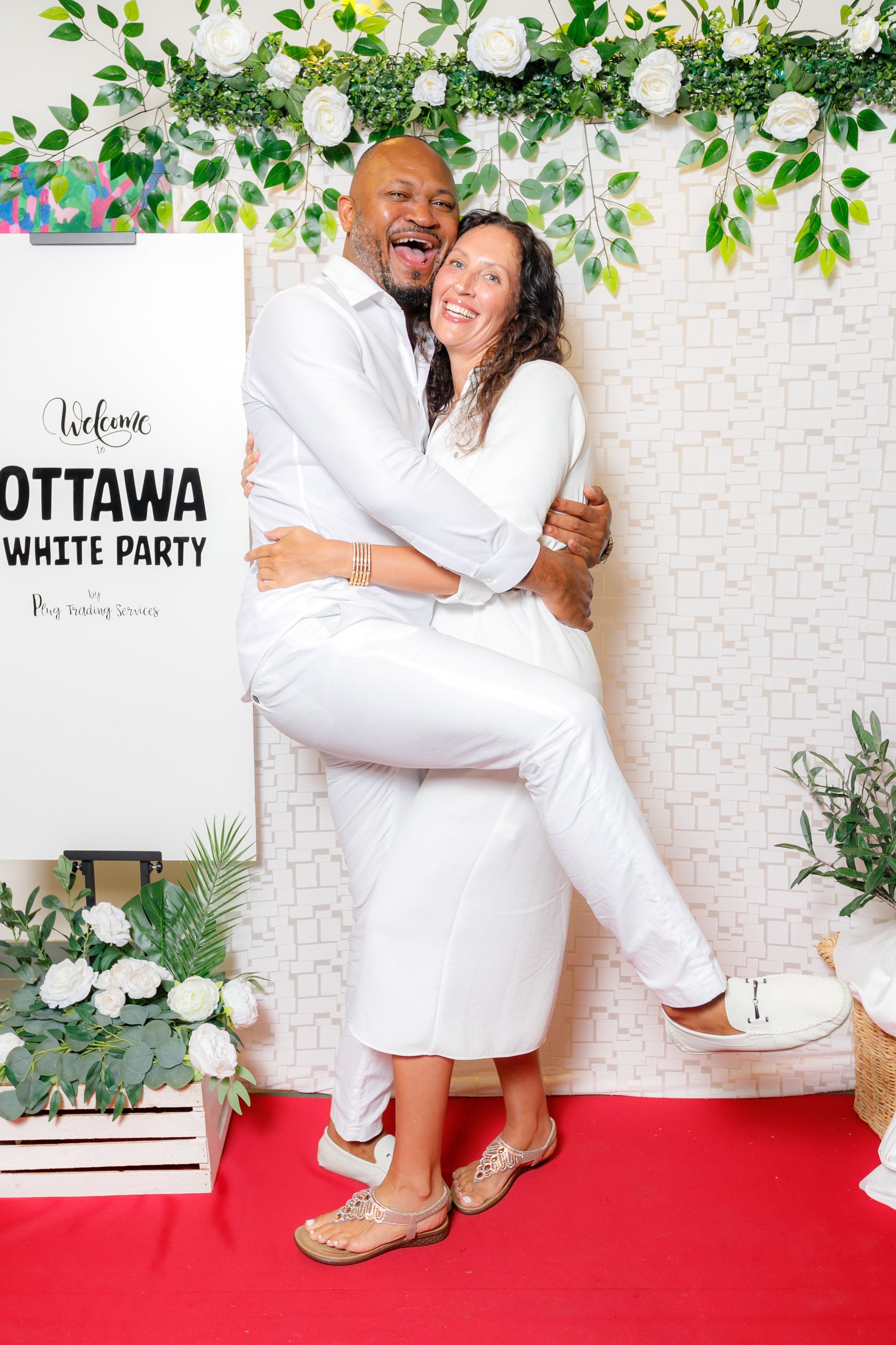 Ottawa White Party 2024 moment