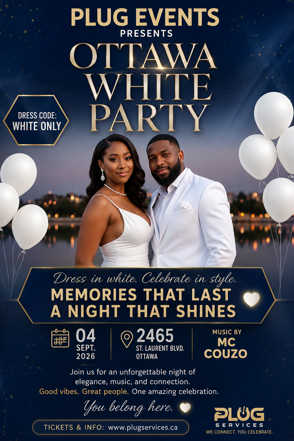 Ottawa White Party 2026 flyer