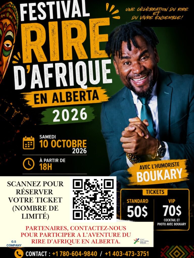 Festival Rire d’Afrique 2026 – Edmonton