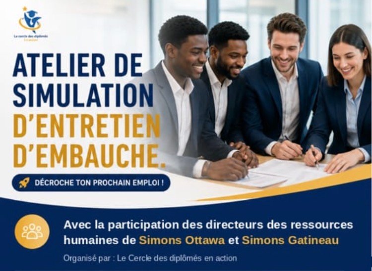 Atelier de Simulation d’Entrevue d’Embauche – Ottawa