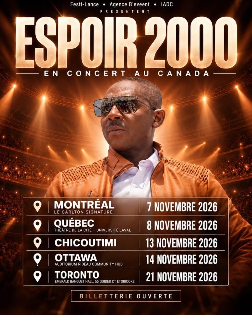 ESPOIR 2000 en concert au Canada — Montréal